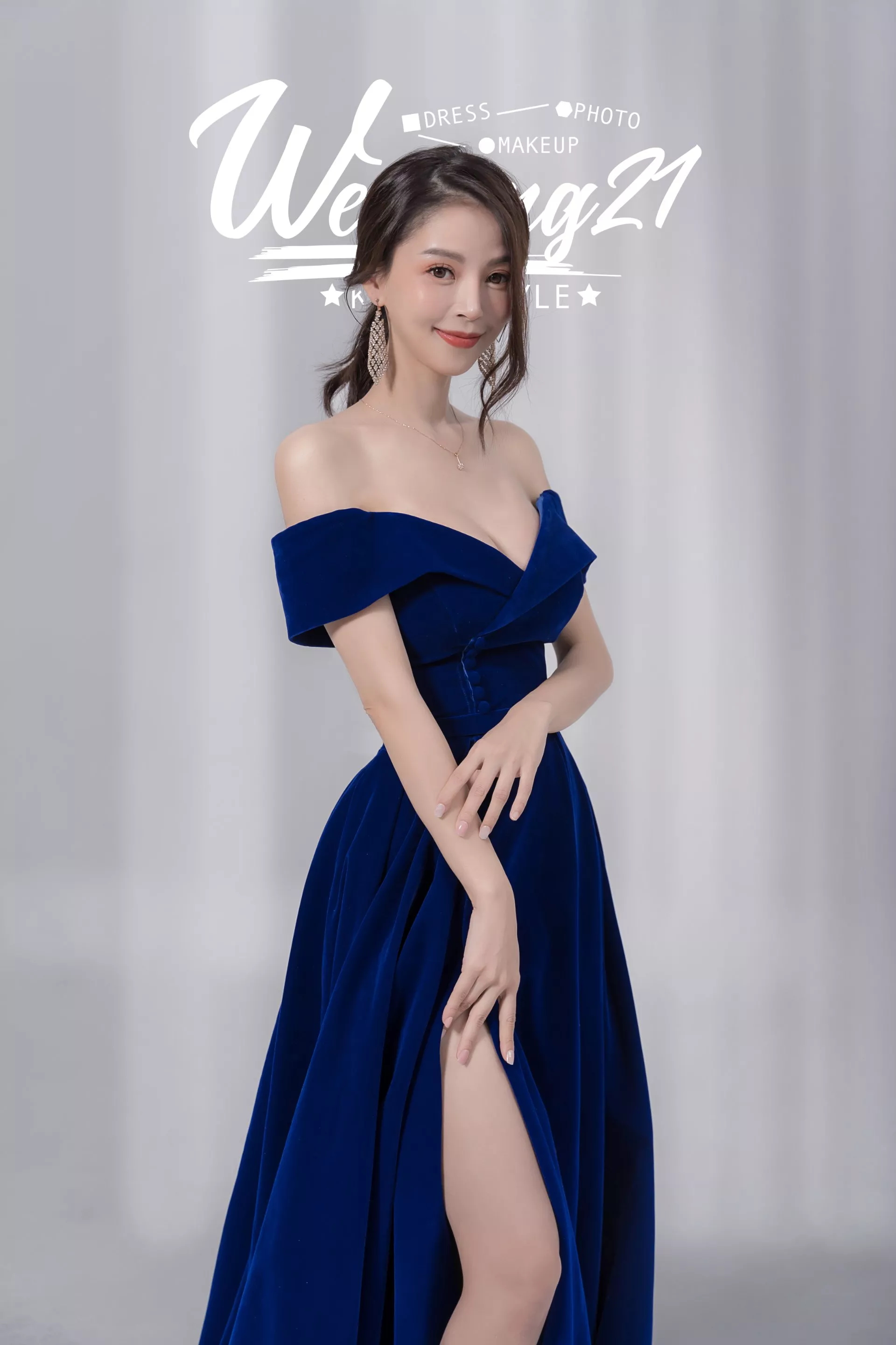 0164ab-手工禮服