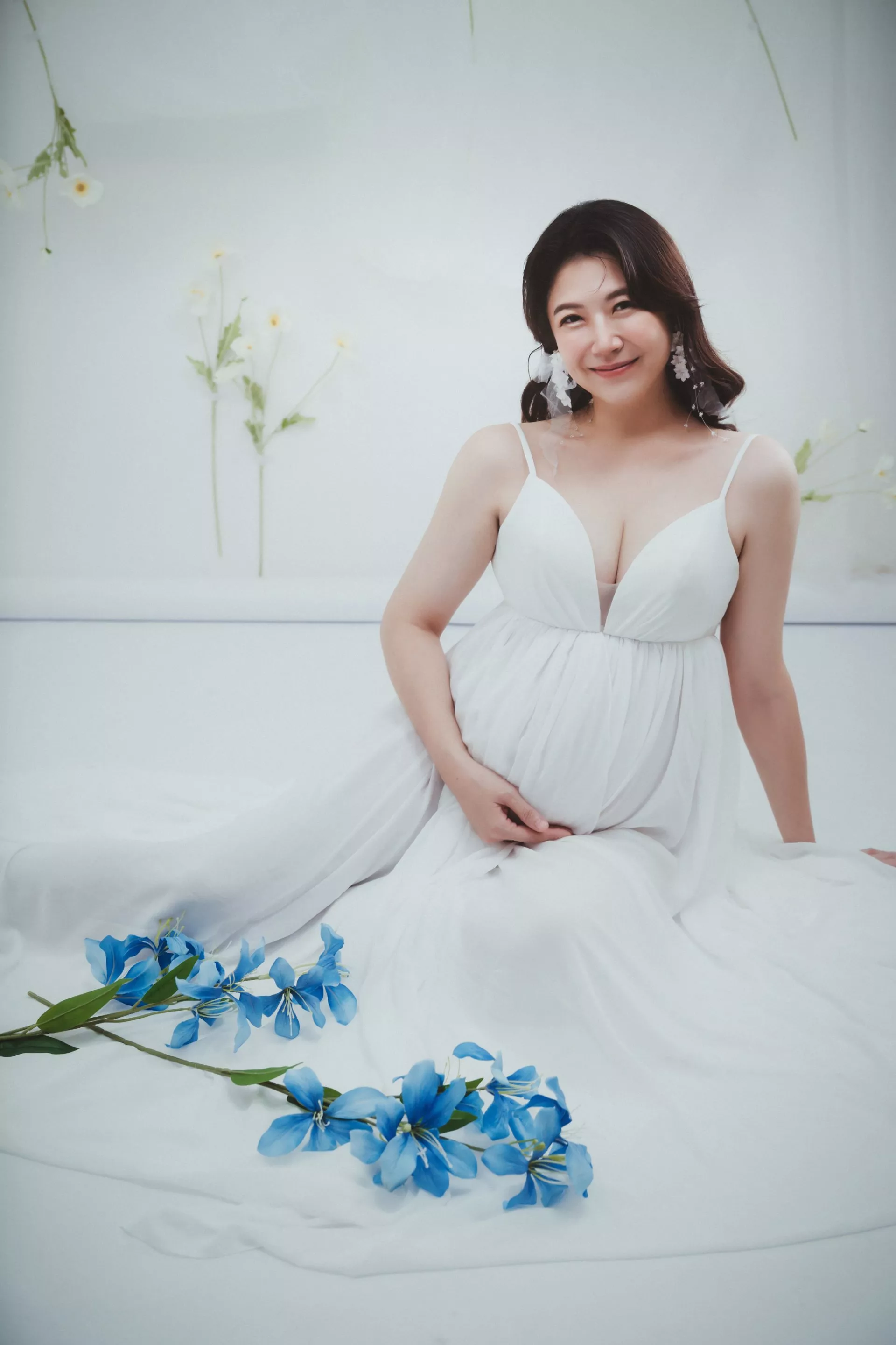 鄭亦真孕婦寫真-6-中天主播鄭亦真-孕婦寫真
